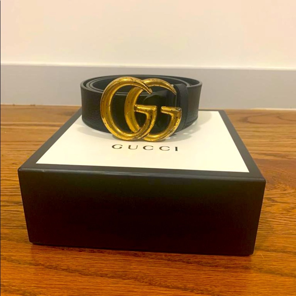Gucci Marmont Leather Belt